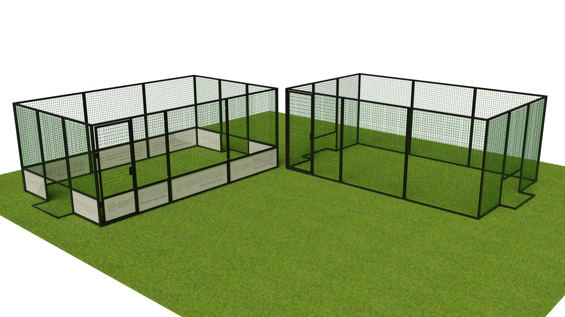 Football Box Modułowy — składane mini boisko piłkarskie